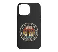 Custodia per iPhone 13 Pro Max 5° Compleanno Vintage Aprile 2021 Retro Limited Edition