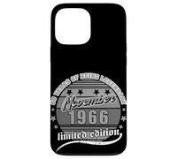 Custodia per iPhone 13 Pro Max 60 ° compleanno novembre 1966 annata 60 anni Legendary