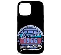 Custodia per iPhone 13 Pro Max 60 ° compleanno novembre 1966 annata 60 anni Legendary
