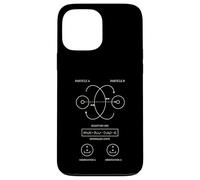 Custodia per iPhone 13 Pro Max Abbigliamento grafico Teoria della scienza della fisica dell'entanglement quantistico