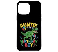Custodia per iPhone 13 Pro Max Abito da festa di compleanno Auntie Of The Dinosaur Squad Aunt