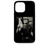 Custodia per iPhone 13 Pro Max ACDC Angus Young Thunderstruck chitarrista di Dick Barnatt