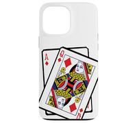 Custodia per iPhone 13 Pro Max Ace & Queen of Diamonds 21st Birthday Twenty One Years Old
