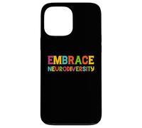 Custodia per iPhone 13 Pro Max ADHD Autism ASD Embrace Neurodiversity