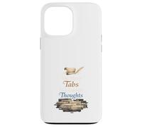 Custodia per iPhone 13 Pro Max ADHD Dark Academia Identità Studio Umorismo Libro Amante Vibes