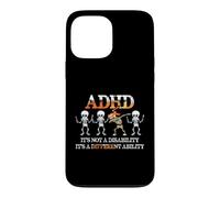 Custodia per iPhone 13 Pro Max ADHD It's Not Disability It's A Different Ability Skeleton