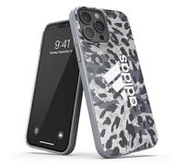 adidas Sport - Cover progettata per iPhone 13 Pro Max 6.7, resistente alle cadute, bordi rialzati, leopardo grigio