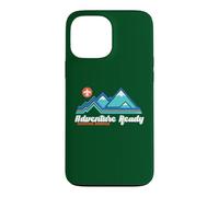 Custodia per iPhone 13 Pro Max Adventure Ready Scouting America Outdoor Mountains Hiking