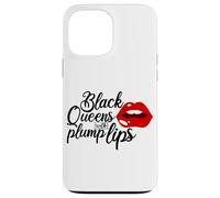 Custodia per iPhone 13 Pro Max African American Mother's Day Black Mom Queens Plump Lips
