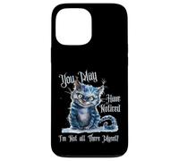 Custodia per iPhone 13 Pro Max Alice Adventures Wonderland Vintage Libro Citazione Lewis Carrol