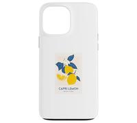 Custodia per iPhone 13 Pro Max Amalfi Coast Italy Sorrento Capri Lemons