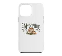 Custodia per iPhone 13 Pro Max Amante dei funghi Mycophile Goblincore Cottagecore Nature Art