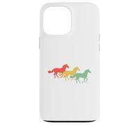 Custodia per iPhone 13 Pro Max Amanti dei cavalli Cavalieri Cavalieri ed Equitazione