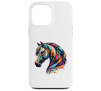 Custodia per iPhone 13 Pro Max Amanti dei cavalli Cavalieri Cavalieri Equitazione