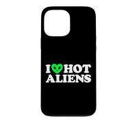 Custodia per iPhone 13 Pro Max Amo Hot Aliens Divertente Extraterrestre SciFi ET Spazio UFO