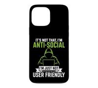 Custodia per iPhone 13 Pro Max Analista Cyber Security Hacker Etico Divertente