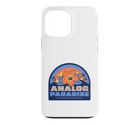 Custodia per iPhone 13 Pro Max Analog Paradise Go Out And Play (Dichiarazione Digital Detox)