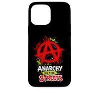 Custodia per iPhone 13 Pro Max Anarchia nelle strade - Audace anarchico punk rock