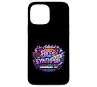 Custodia per iPhone 13 Pro Max Anch"io sono dipendente da Synthpop degli anni"80