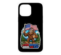 Custodia per iPhone 13 Pro Max Anche Bigfoot sventola la bandiera
