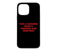 Custodia per iPhone 13 Pro Max Anche un Girlboss ha bisogno di un bacio sulla fronte a volte carino Y2K