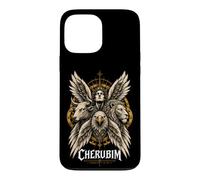 Custodia per iPhone 13 Pro Max Angelo Biblico Cherubino Ezechiele Quattro Volti Arte