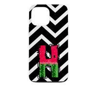 Custodia per iPhone 13 Pro Max Anguria lettera H alfabeto Graphic Design