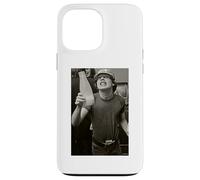 Custodia per iPhone 13 Pro Max Angus Young ACDC Thunderstruck chitarrista di Dick Barnatt