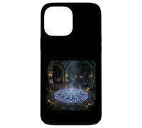 Custodia per iPhone 13 Pro Max Arcane Ritual Circle Dark Fantasy Scene Dungeon Design
