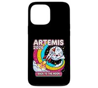 Custodia per iPhone 13 Pro Max Artemis II 2026 Cute Design for Kids Launch Back to The Moon