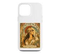 Custodia per iPhone 13 Pro Max Atena Dea della Saggezza e della Guerra Mitologia Greca Arte