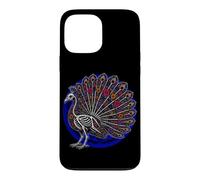 Custodia per iPhone 13 Pro Max Aztec Pavone Messicano Mesoamericano Tribale Antico Maya