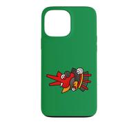 Custodia per iPhone 13 Pro Max Aztec Wind God Ehecatl Maschera Mesoamericana Graphic Boys