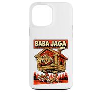 Custodia per iPhone 13 Pro Max Baba Jaga - Gambe di pollo della casa della foresta del folklore della strega slava