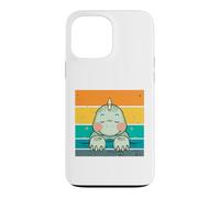 Custodia per iPhone 13 Pro Max Baby T.Rex che dorme pacifico dinosauro carino preistorico