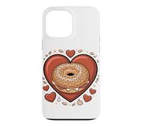Custodia per iPhone 13 Pro Max Bagel Lover Breakfast Foodie Brunch Everything Bagel