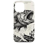 Custodia per iPhone 13 Pro Max Baleine Clash sul Mar Nero