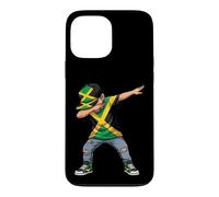 Custodia per iPhone 13 Pro Max Bandiera giamaicana Dab Pose Caribbean Pride