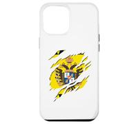 Custodia per iPhone 13 Pro Max Bandiera Regno Lombardo Veneto Italia effetto 3D italiano