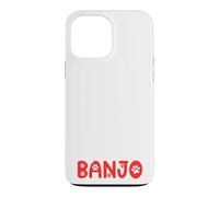 Custodia per iPhone 13 Pro Max Banjo Gifts All I Need Is Coffee Cat Named Banjo
