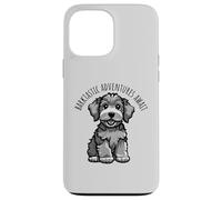 Custodia per iPhone 13 Pro Max Barktastic Adventures Await, simpatico cucciolo di cane, cartone animato