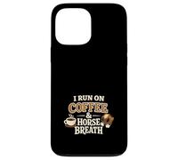 Custodia per iPhone 13 Pro Max Barn Rules Horse Barn Authority Humor Proprietario Trainer Confine