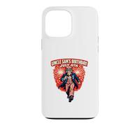 Custodia per iPhone 13 Pro Max Bash di compleanno dello zio Sam