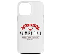 Custodia per iPhone 13 Pro Max Basque: Pamplona Shirt/San Fermin