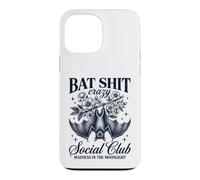 Custodia per iPhone 13 Pro Max Bat Shit Crazy Social Club Madness In The Moonlight Bat