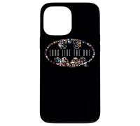 Custodia per iPhone 13 Pro Max Batman 80 Years Long Live the Bat Shield Logo