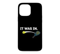 Custodia per iPhone 13 Pro Max Battuta Divertente Sul Padel - C'era Dentro - Citazione Sul