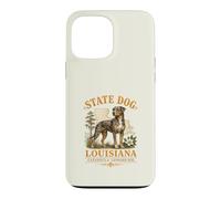 Custodia per iPhone 13 Pro Max Bayou Dog, bellezza screziata della Louisiana