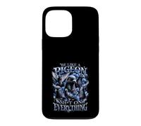 Custodia per iPhone 13 Pro Max Be Like A Pigeon Sh T On Everything Bootleg Divertente