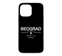 Custodia per iPhone 13 Pro Max Belgrado Serbia Capitale vacanza a Belgrado regali Srbija